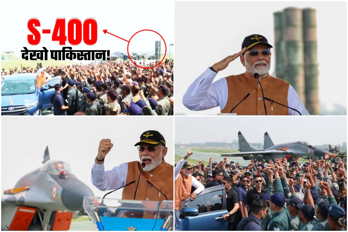 शान से खड़ा है हमारा S-400 और मिग-29, आदमपुर एयरबेस जरा ध्यान से देख लो पाकिस्तान