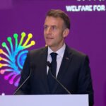 French President Emmanuel Macron on Thursday said the future of Artificial Intelligence
