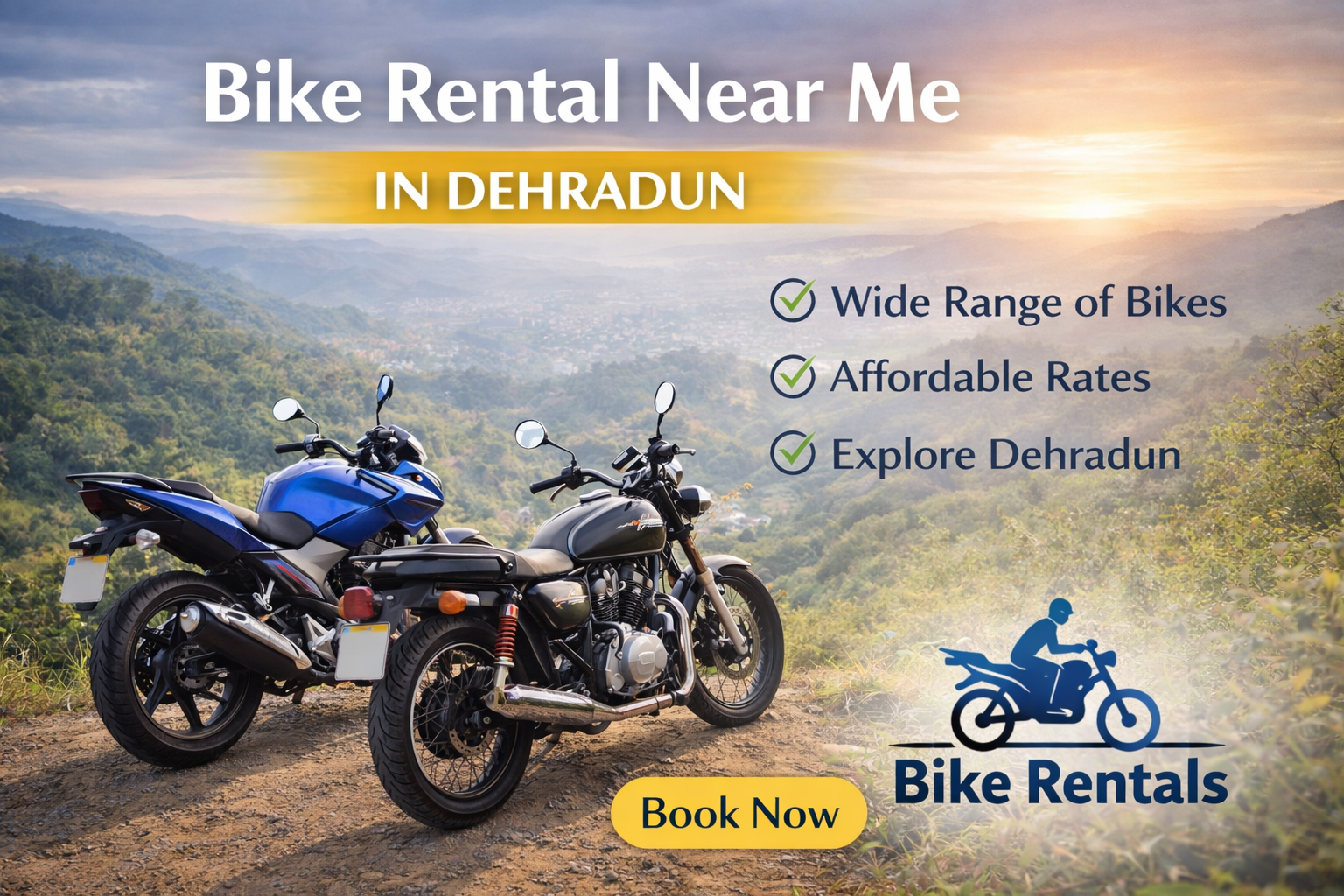 Bike Rental Near Me in Dehradun