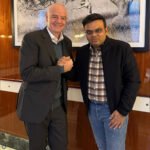 Gianni Infantino And Jay Shah