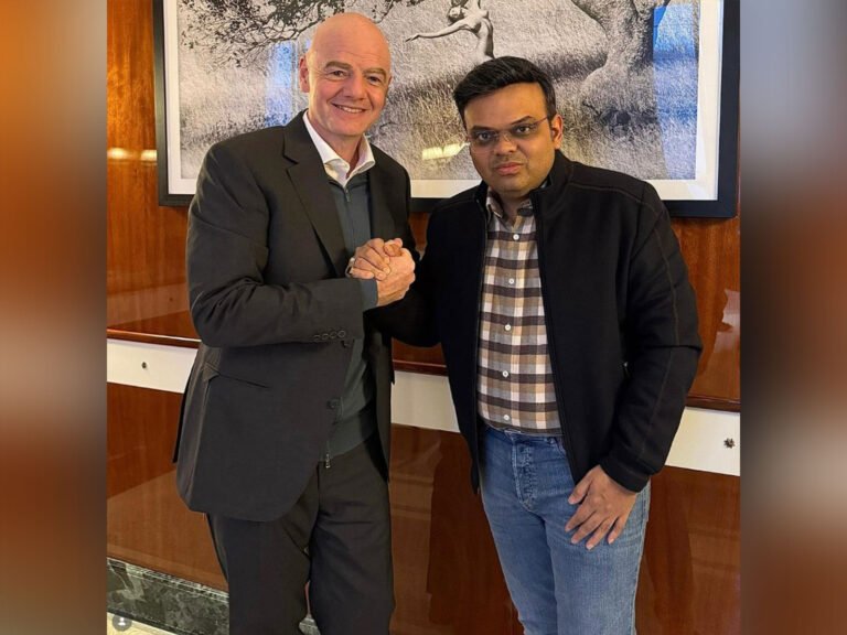 Gianni Infantino And Jay Shah