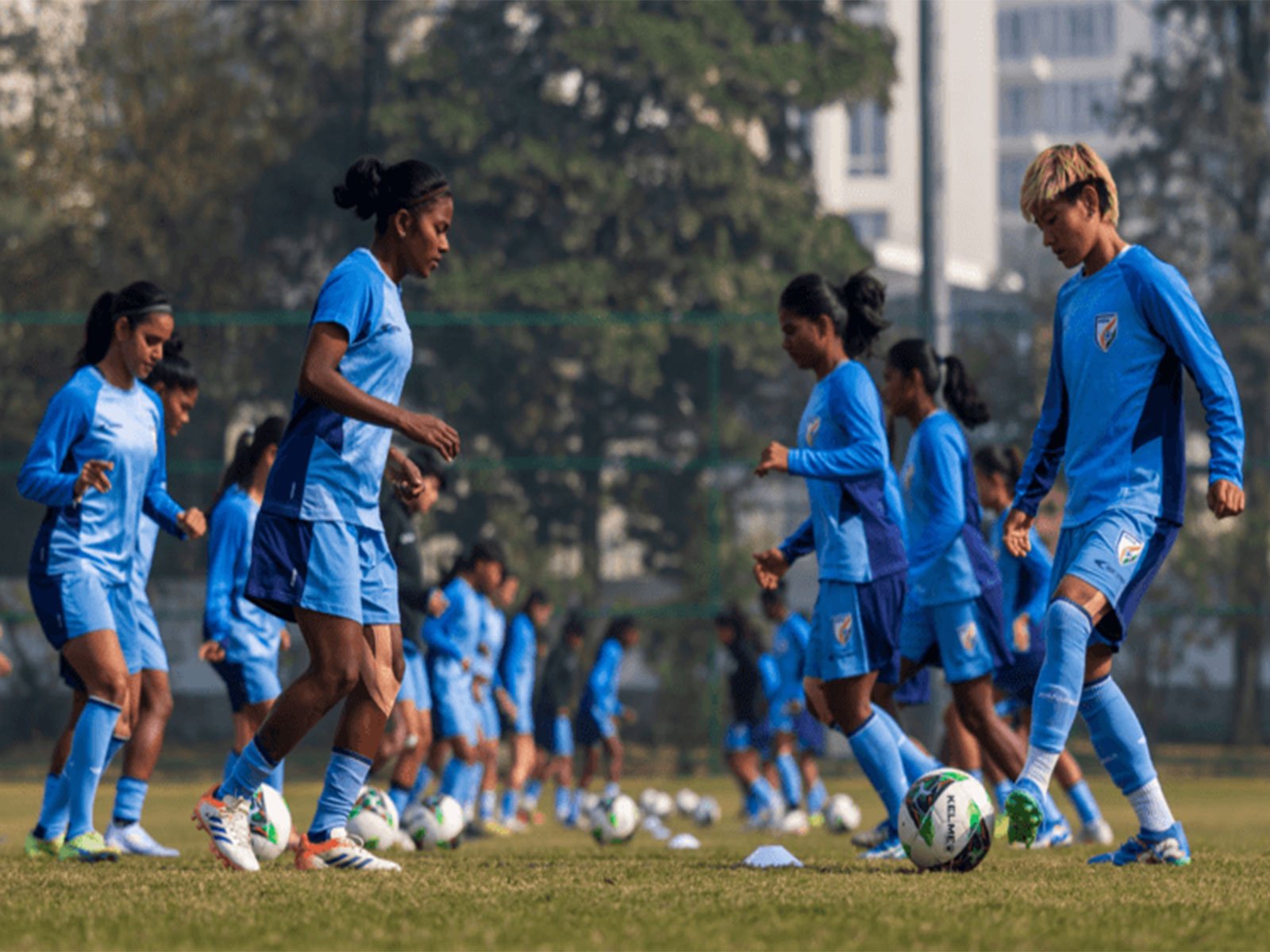 India Women football win