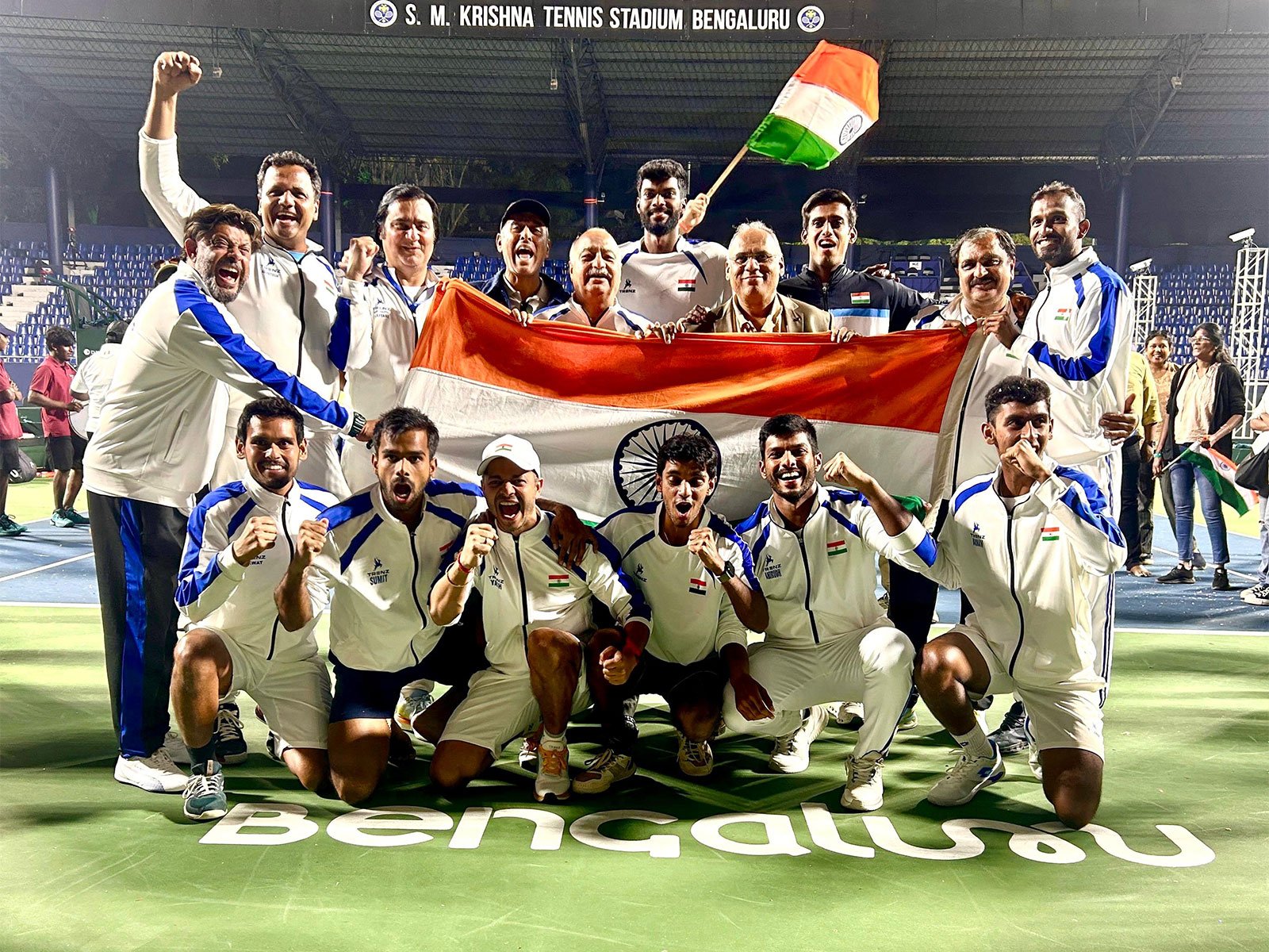 India defeated the Netherlands 3-2 in the Davis Cup
