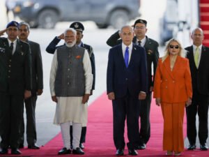 PM Modi receives Guard of Honour during state-visit to Israel