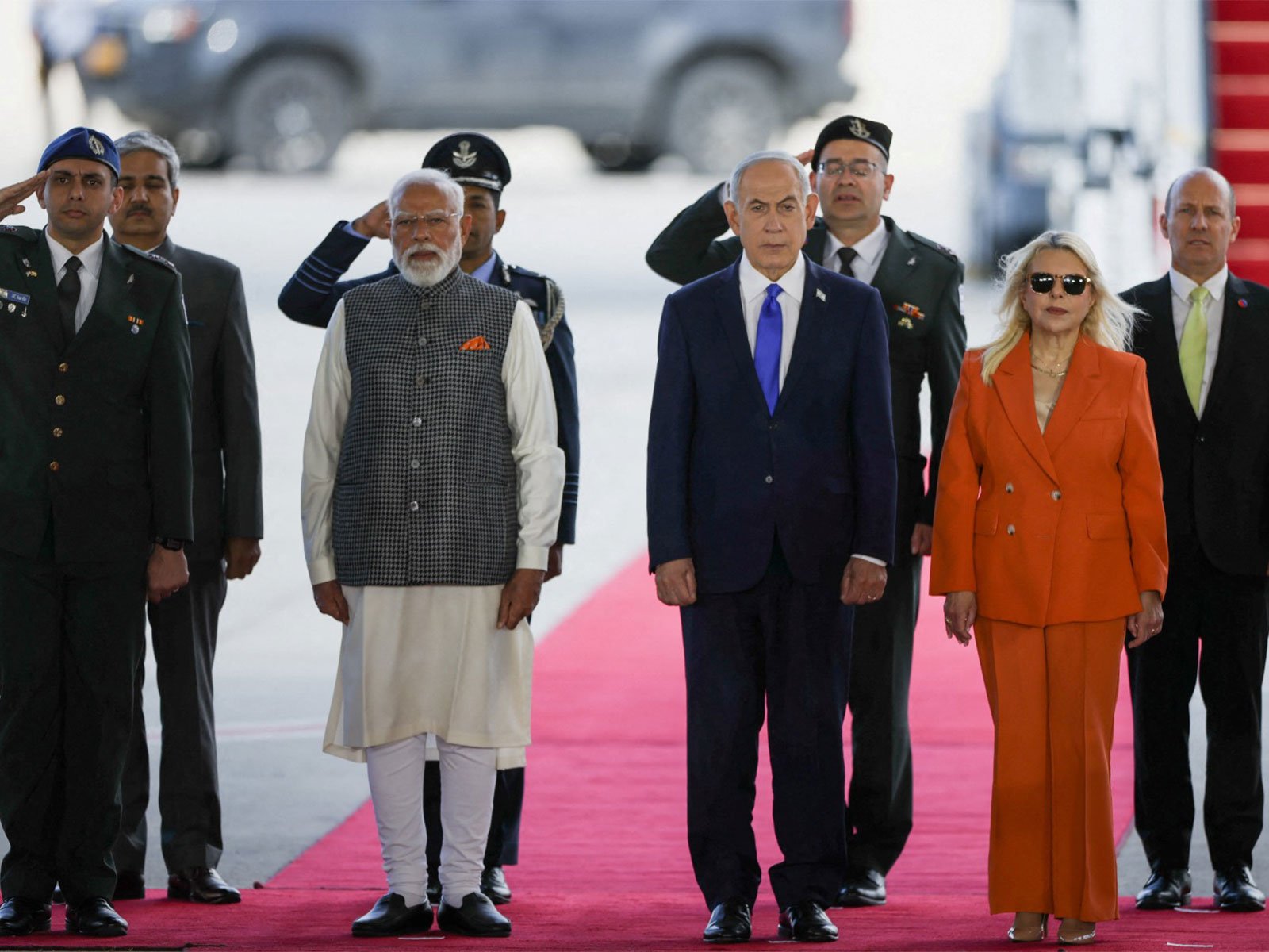 PM Modi receives Guard of Honour during state-visit to Israel