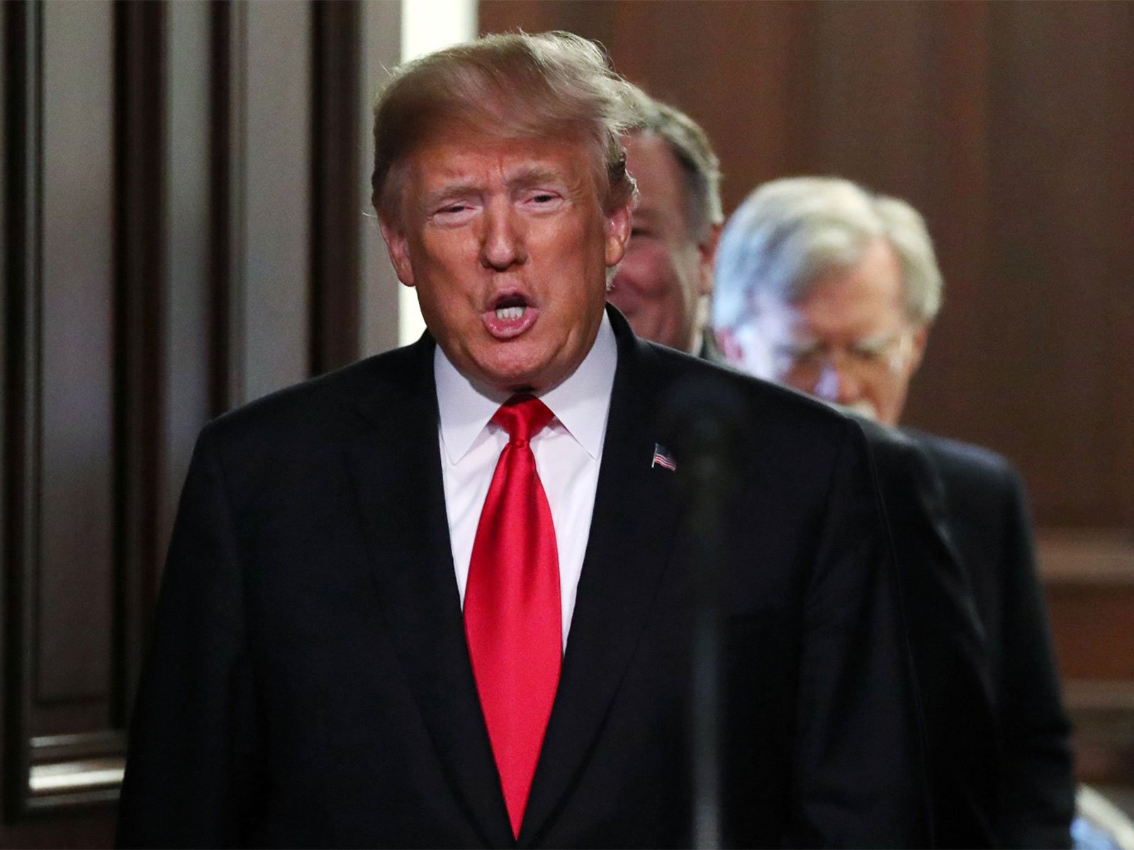 US President Donald Trump