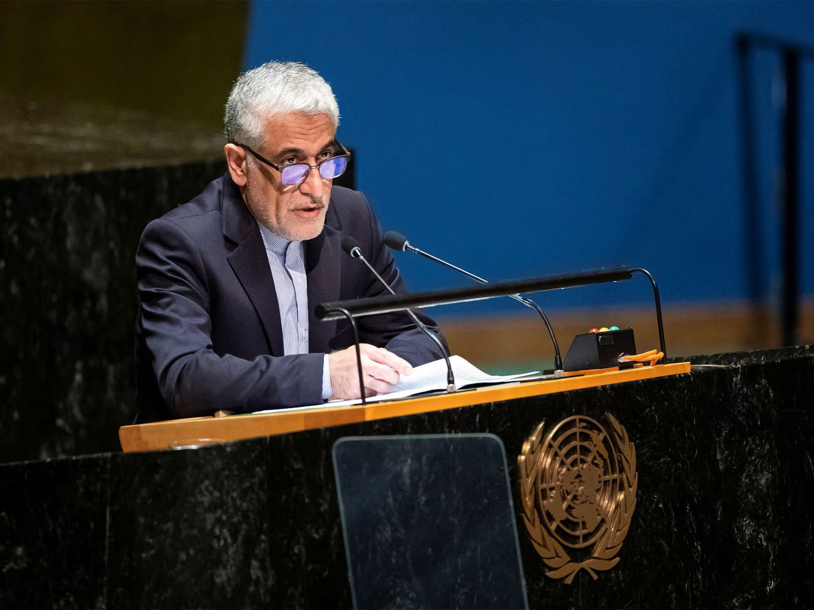 Amir Saeed Iravani, Iran’s Ambassador to the United Nations