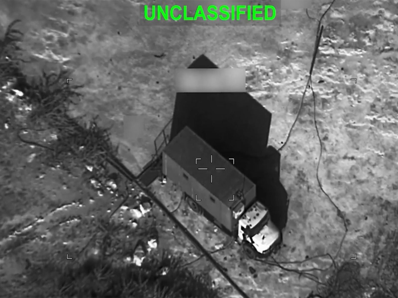 An Iranian asset prior to being bombed by the US