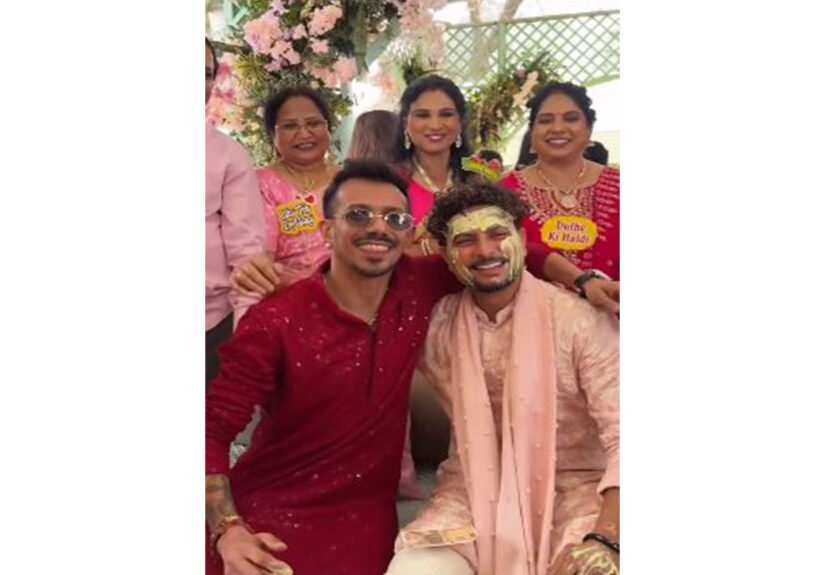 Cricketers Kuldeep Yadav and Yuzvendra Chahal