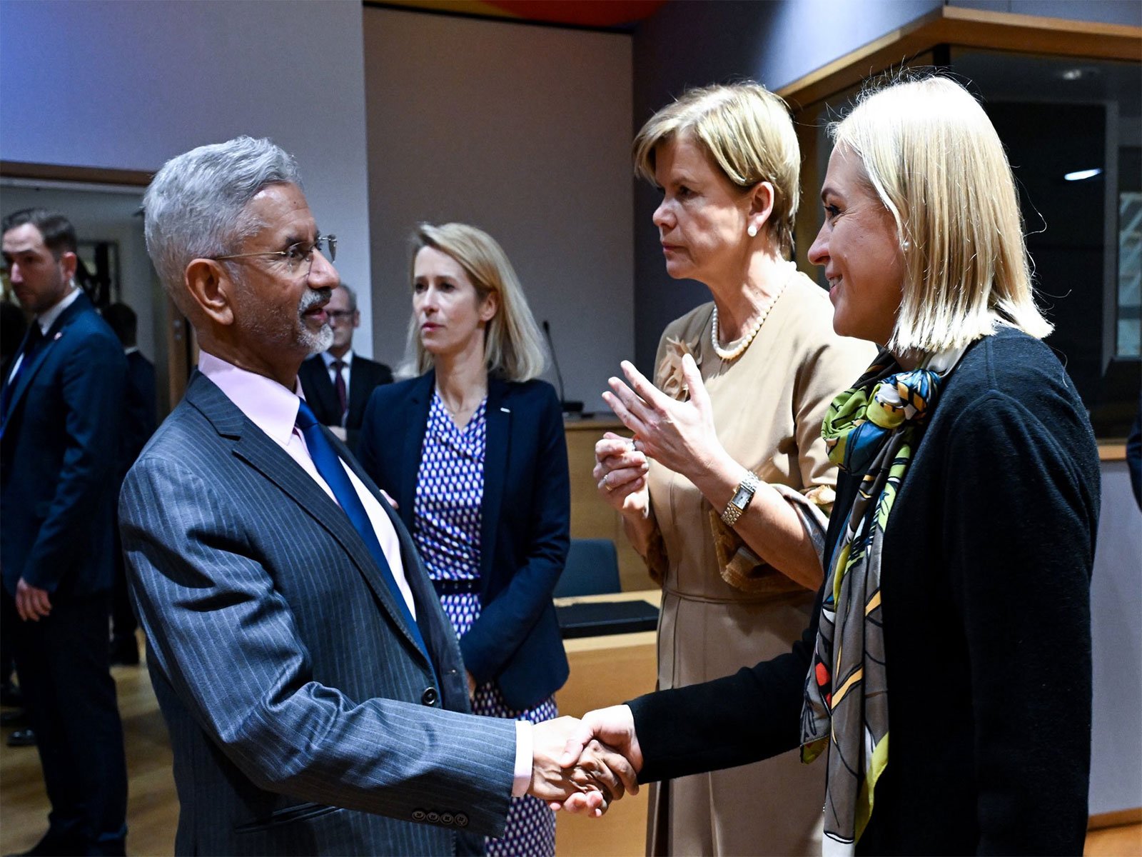 EAM Jaishankar with European counterparts