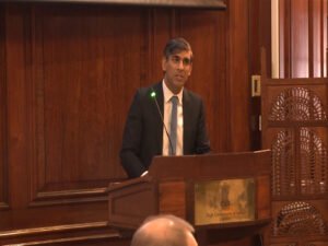 Former British Prime Minister Rishi Sunak