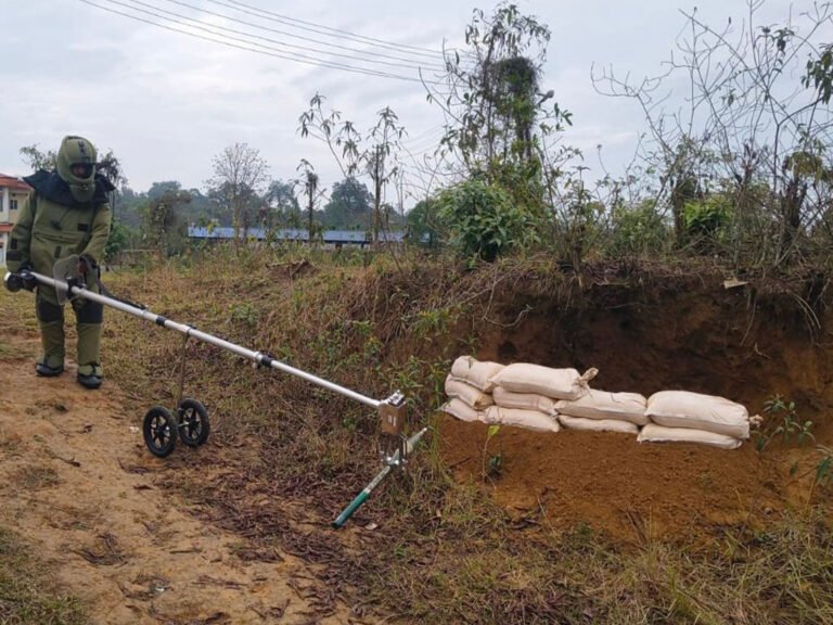 Indian Army neutralising UXOs following standoff attack in Assam