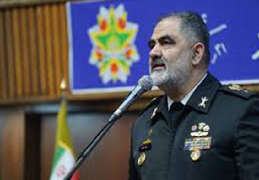 Iranian Navy Commander Rear Admiral Shahram Irani