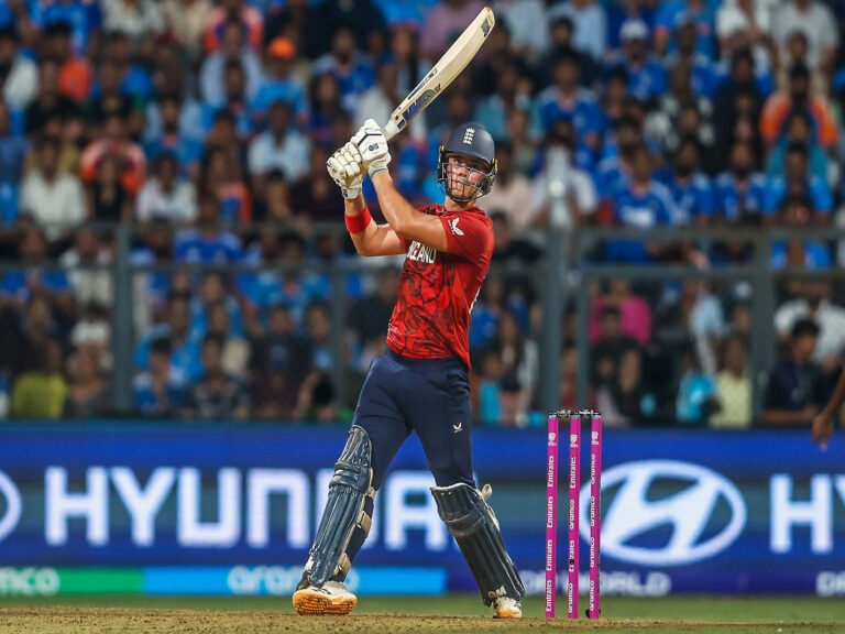 Jacob Bethell batting