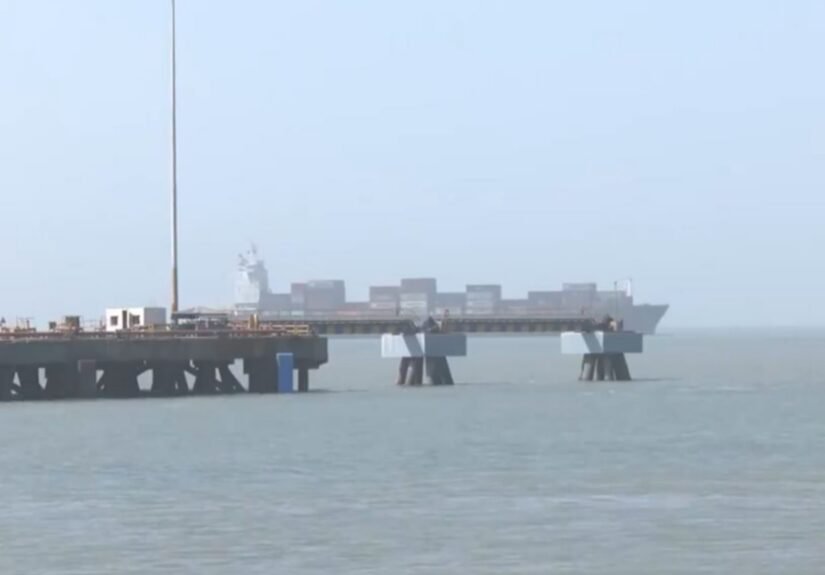 Latest visuals from Mundra Port
