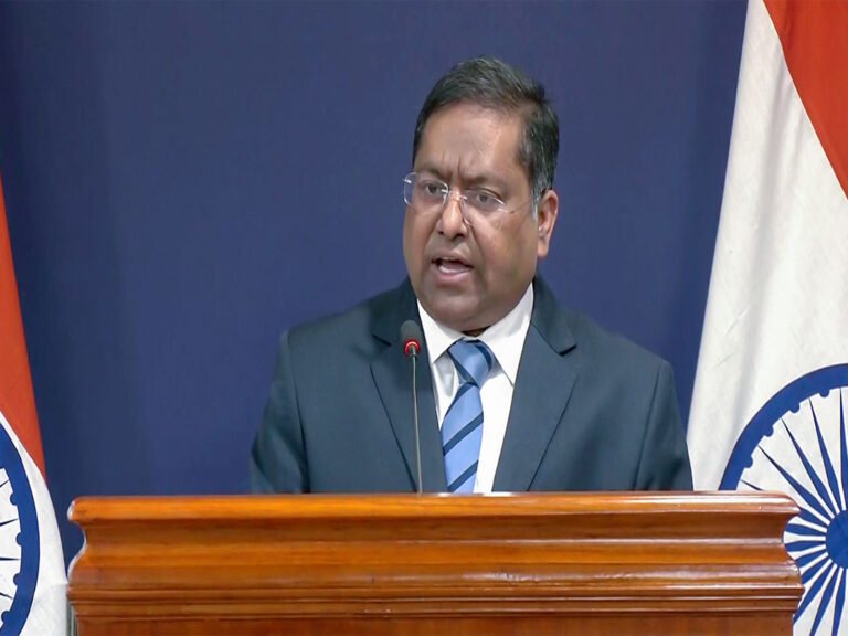 MEA Spokesperson Randhir Jaiswal