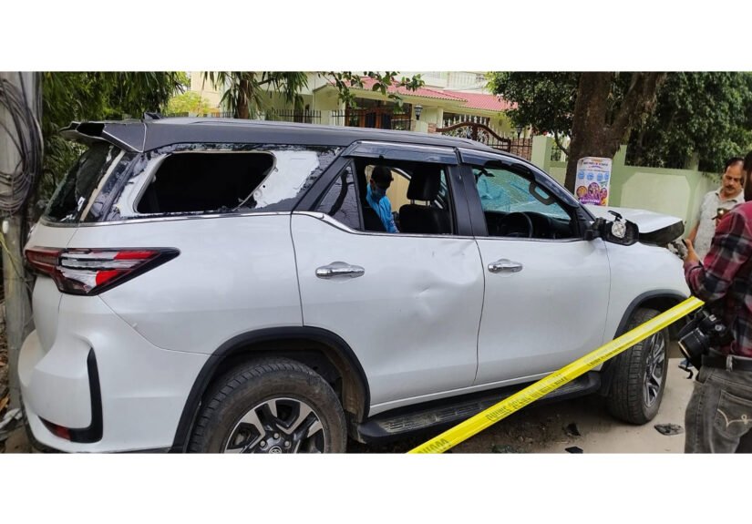 Police cordon off the area and investigation is underway