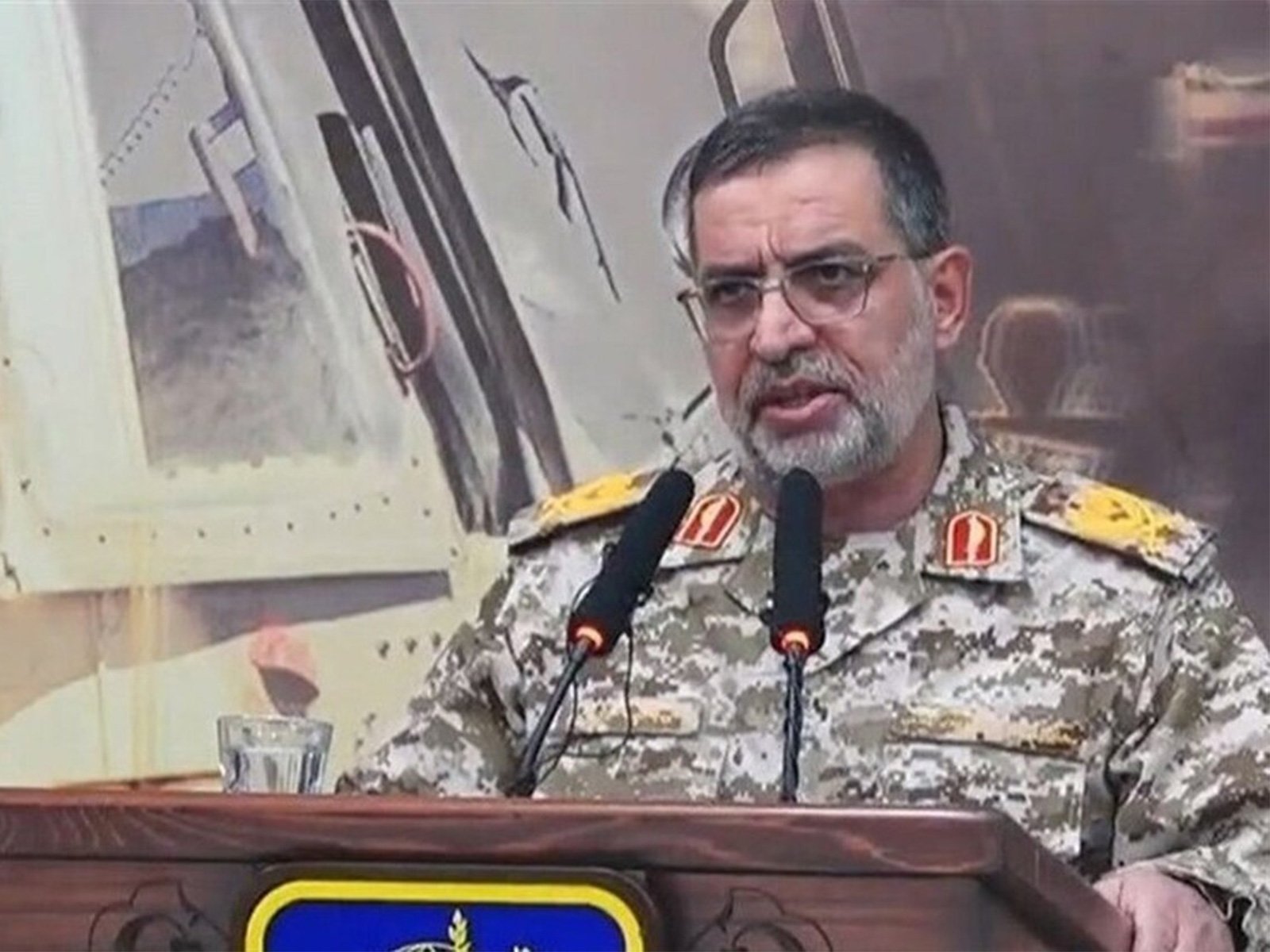 RGC Spokesman Brigadier General Ali Mohammad Naeini