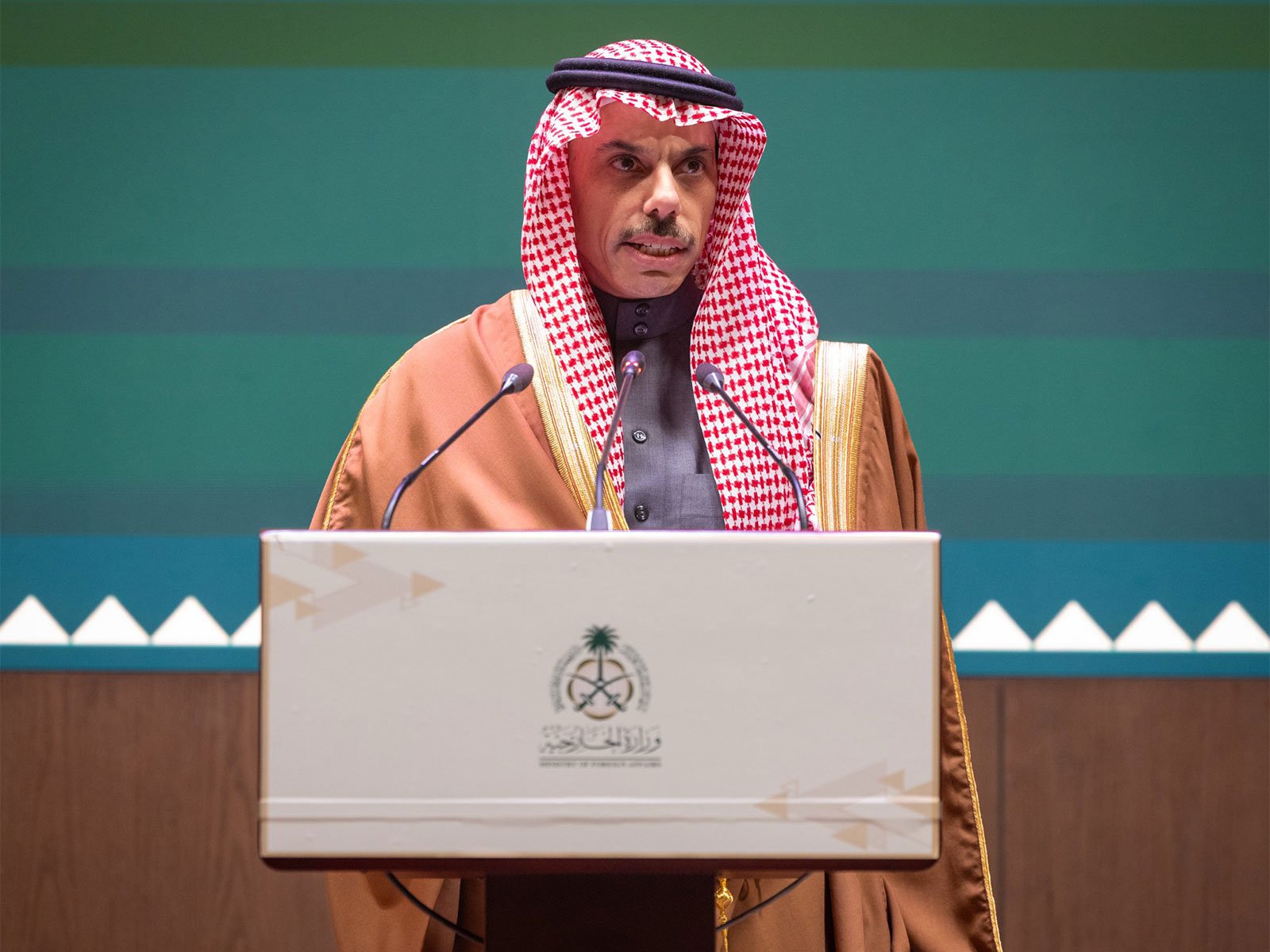 Saudi Foreign Minister Faisal bin Farhan Al Saud