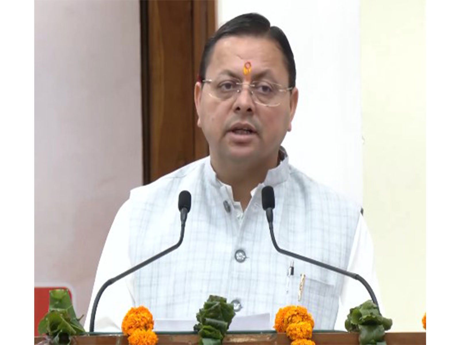 Uttarakhand Chief Minister Pushkar Singh Dhami