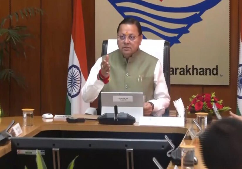 Uttarakhand Chief Minister Pushkar Singh DhamI