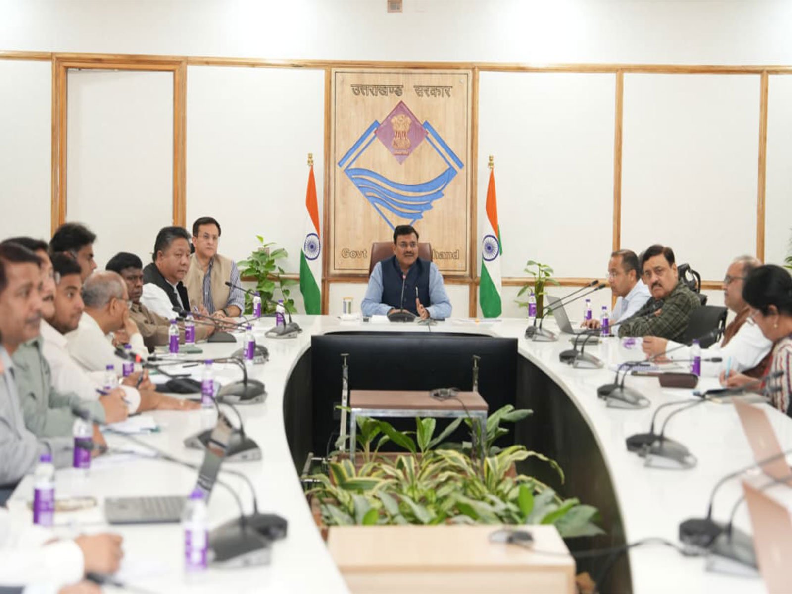 Uttarkhand Chief Secretary Anand Bardhan holds high-level review meeting in Dehradun