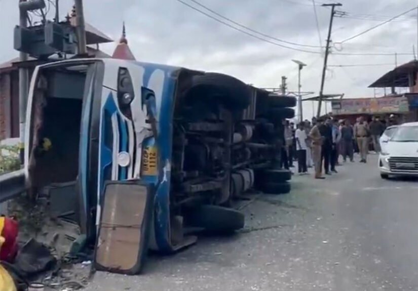 Visual from the accident site