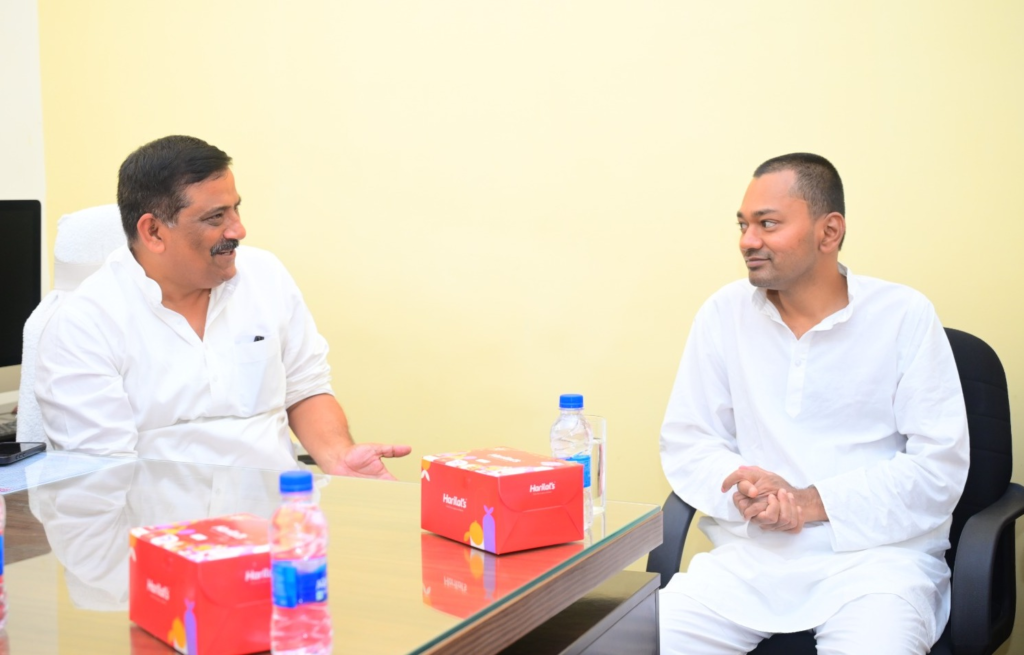 Nitish Kumar's son Nishant Kumar holds meeting with JD(U) leaders