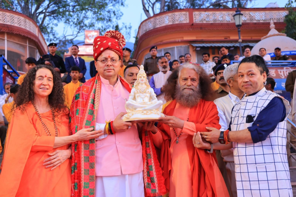 Chief Minister Pushkar Singh Dhami participates in 38th International Yoga Festival