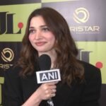 Tamannaah Bhatia speaking at Oristar launch event in New Delhi about female actors and film industry opportunities