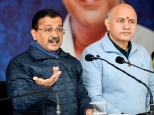 AAP MPs join BJP as Sisodia meets Kejriwal amid political crisis in New Delhi