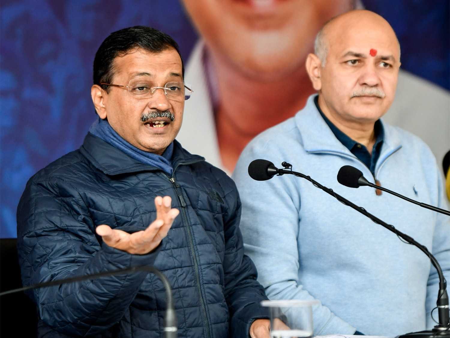 AAP MPs join BJP as Sisodia meets Kejriwal amid political crisis in New Delhi