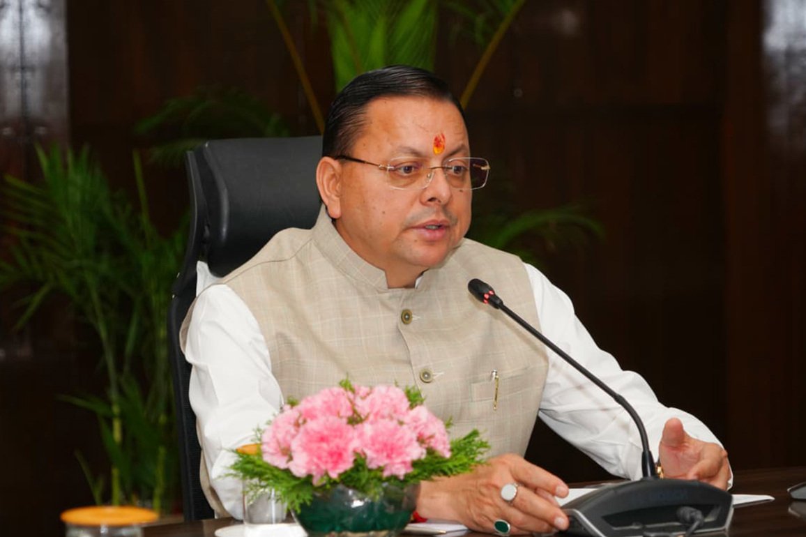 Uttarakhand Chief Minister Pushkar Singh Dhami