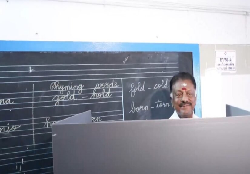 Former Tamil Nadu Chief Minister O. Panneerselvam