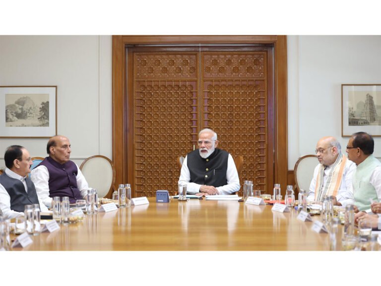 Earlier visual of Prime Minister Narendra Modi chairing a meeting