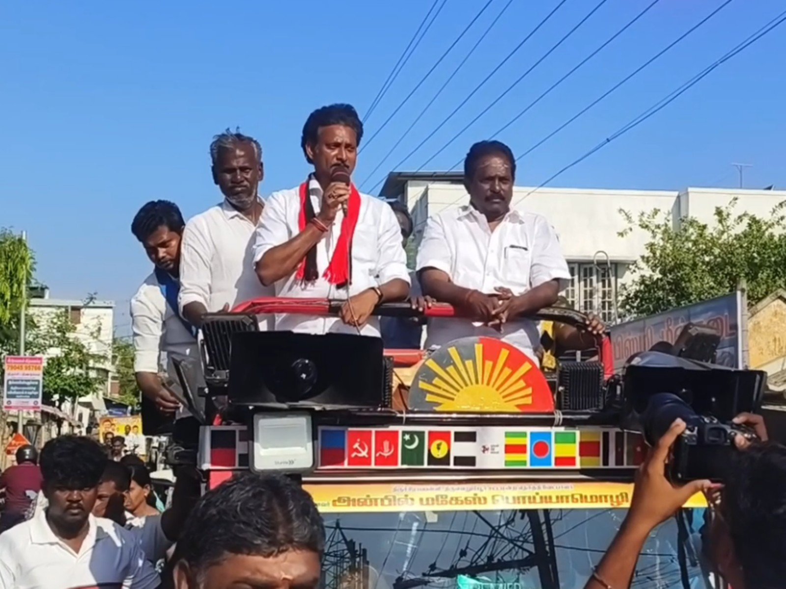 Tamil Nadu minister Anbil Mahesh Poyyamozhi
