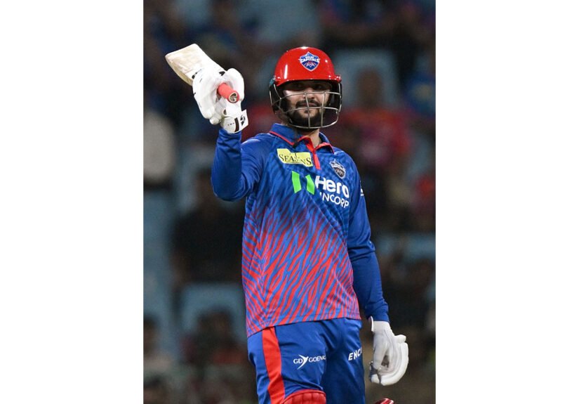 (DC) batter Sameer Rizvi