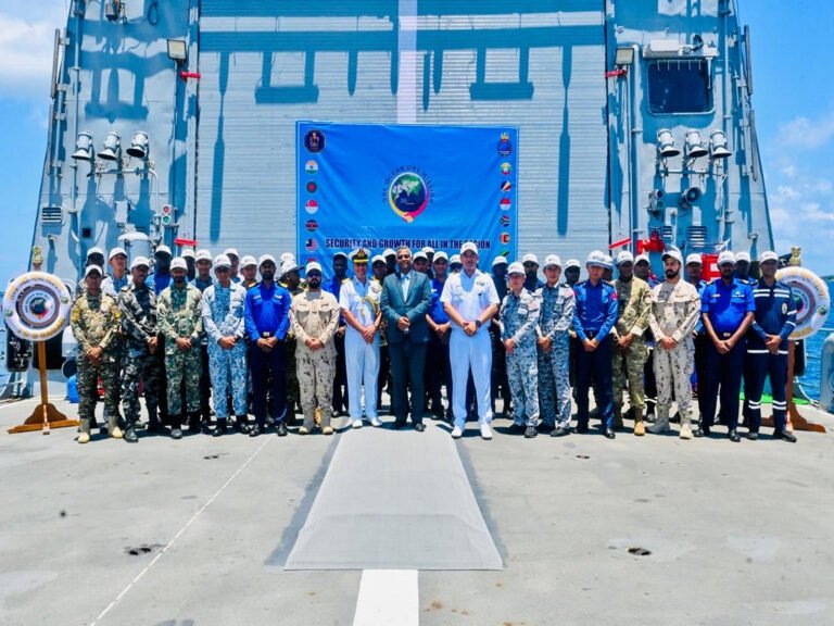 IOS SAGAR drops anchor in Malé, Maldives