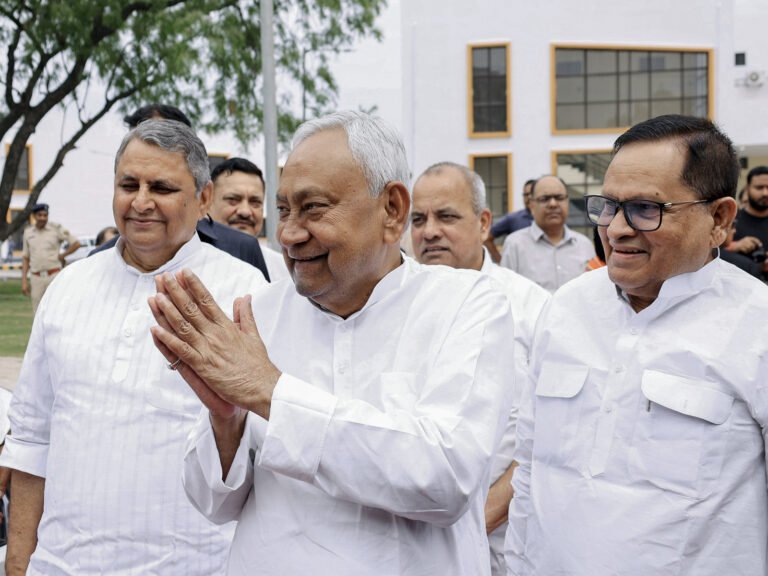 JDU chief Nitish Kumar