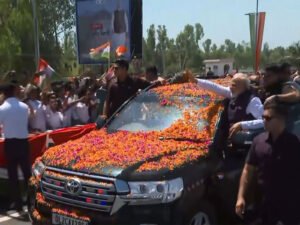 PM Modi Roadshow in Dehradun