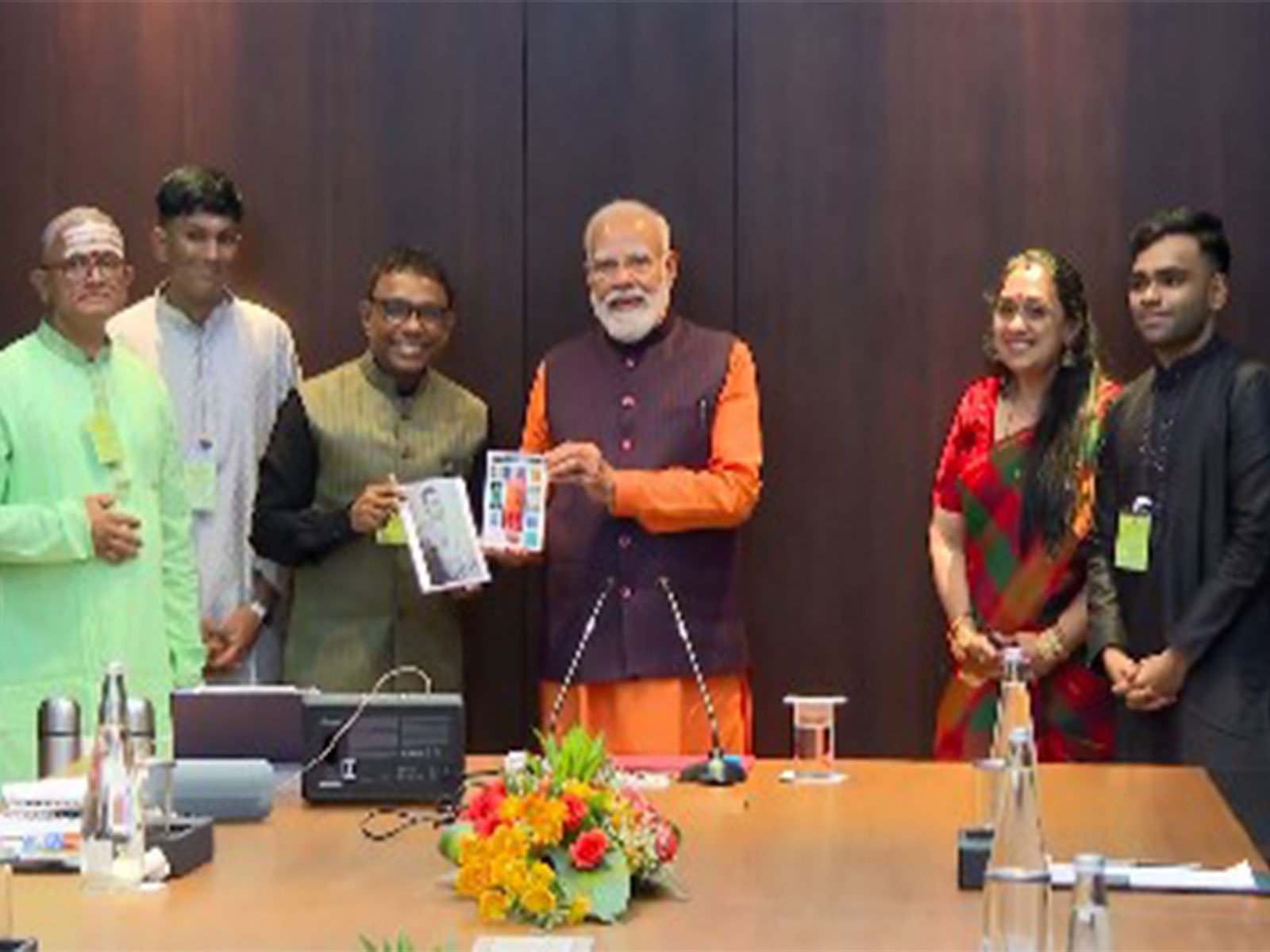 Prime Minister Narendra Modi met renowned music