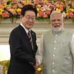 Prime Minister Narendra Modi with South Korean President Lee Jae-myung
