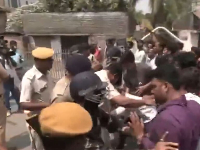 TMC and AUJP workers clash in Murshidabad
