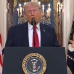 U.S. President Donald Trump issued a strong warning to Iran