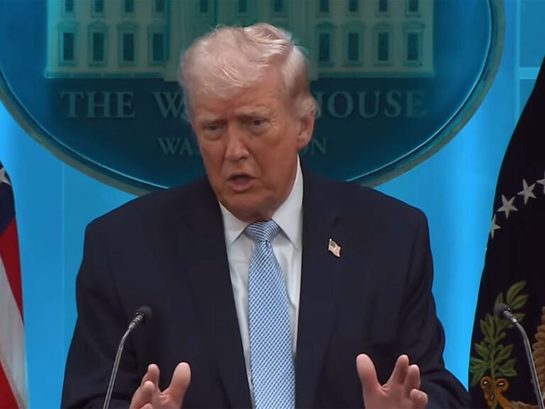 US President Donald Trump