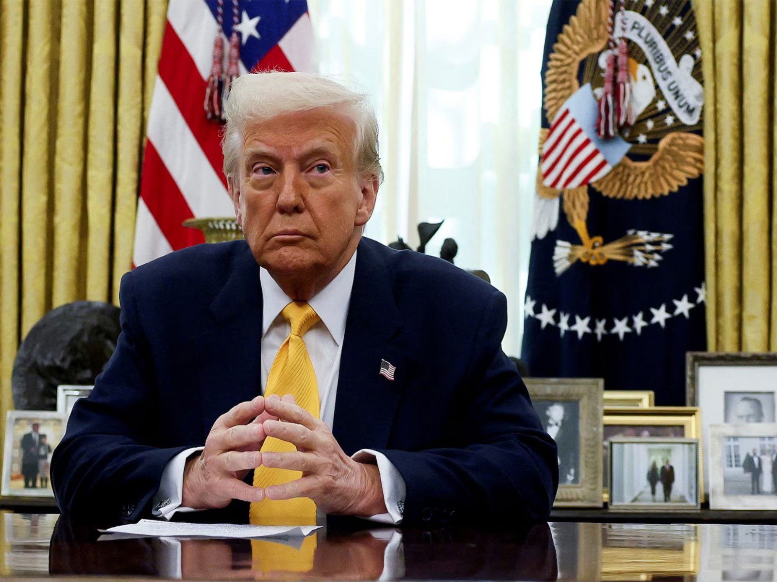 US President Donald Trump