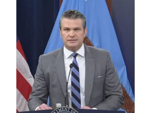 US Secretary of War Pete Hegseth
