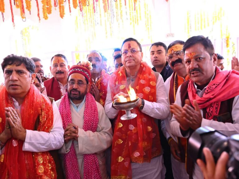 Uttarakhand Chief Minister Pushkar Singh Dhami