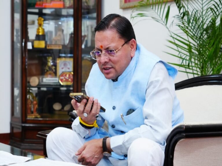 Uttarakhand Chief Minister Pushkar Singh Dhami
