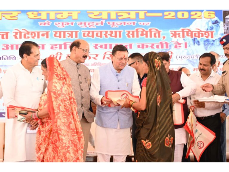 Uttarakhand Chief Minister Pushkar Singh Dhami